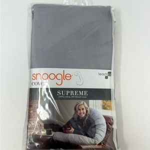NWT Snoogle Pregnancy Pillow Cover Supreme Gray